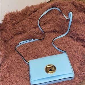 Kate Spade Baby Blue Crossbody Handbag